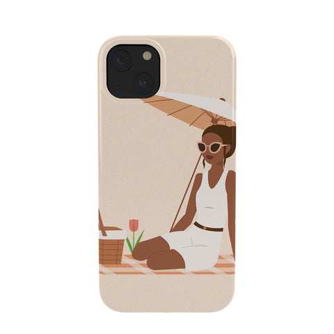 camilleallen a private picnic in the spring Phone Case