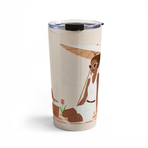camilleallen a private picnic in the spring Travel Mug