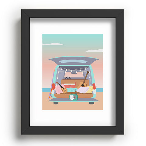 camilleallen Beach Van Recessed Framing Rectangle