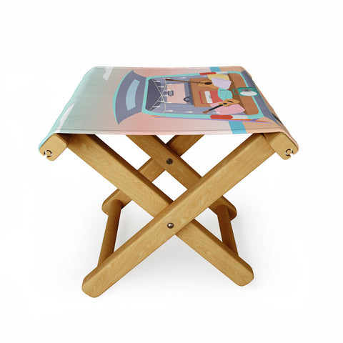 camilleallen Beach Van Folding Stool