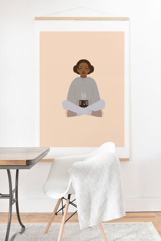 camilleallen Day off Art Print And Hanger