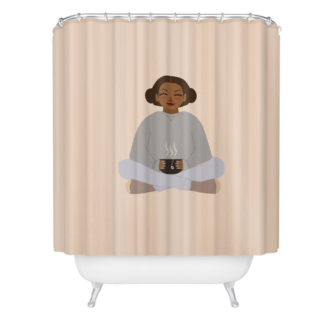 camilleallen Day off Shower Curtain