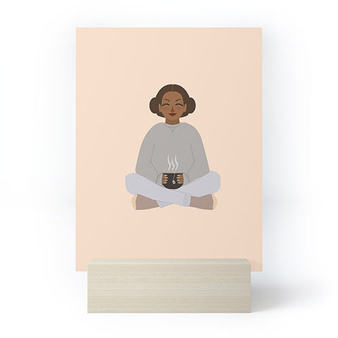 camilleallen Day off Mini Art Print