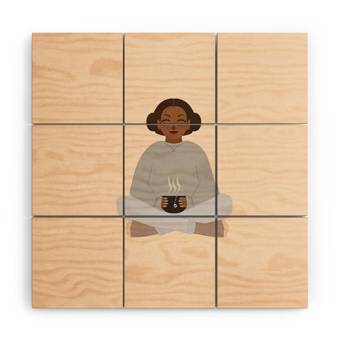 camilleallen Day off Wood Wall Mural