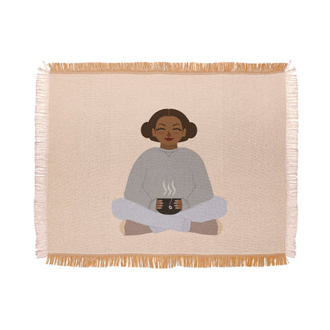 camilleallen Day off Throw Blanket