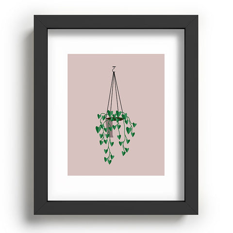 camilleallen hanging house plant Recessed Framing Rectangle