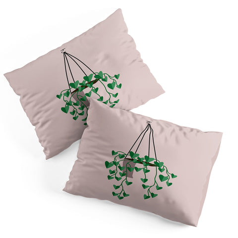 camilleallen hanging house plant Pillow Shams