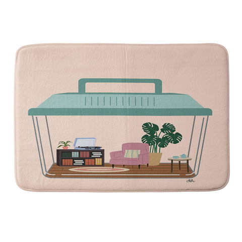 camilleallen hermit habitat Memory Foam Bath Mat