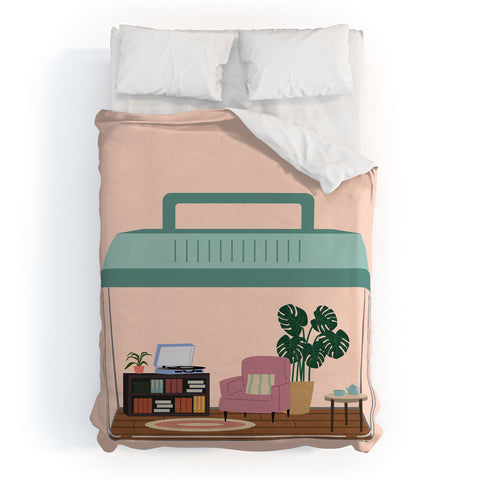 camilleallen hermit habitat Duvet Cover