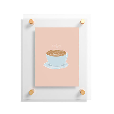 camilleallen Italian coffee sketch Floating Acrylic Print