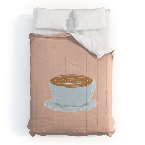 camilleallen Italian coffee sketch Comforter