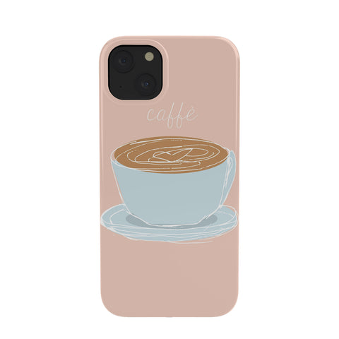 camilleallen Italian coffee sketch Phone Case