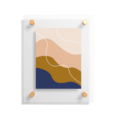 camilleallen modern chic pattern Floating Acrylic Print