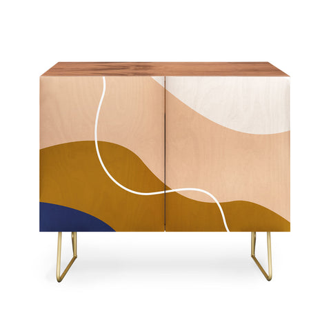 camilleallen modern chic pattern Credenza