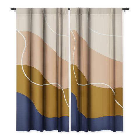 camilleallen modern chic pattern Blackout Non Repeat