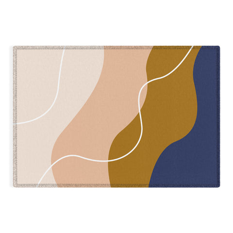 camilleallen modern chic pattern Outdoor Rug