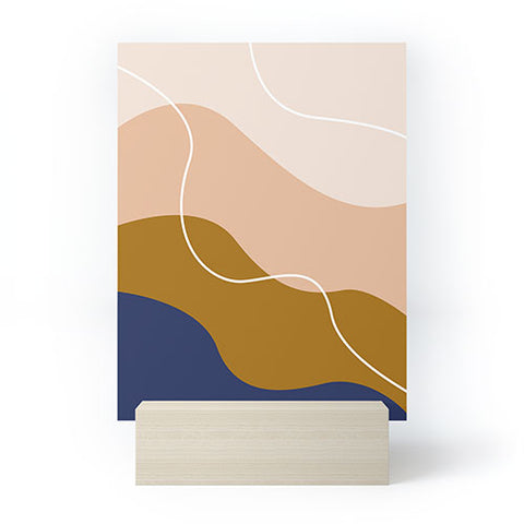 camilleallen modern chic pattern Mini Art Print