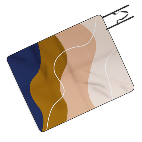 camilleallen modern chic pattern Picnic Blanket