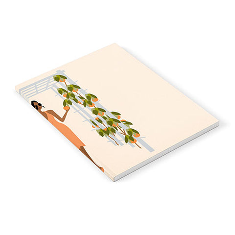 camilleallen orange trees Notebook