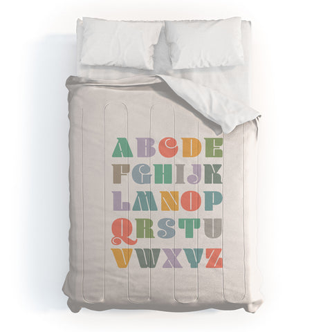 Carey Copeland ABCs Alphabet Comforter