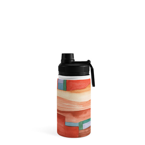 Carey Copeland Abstract Desert Landscape Water Bottle