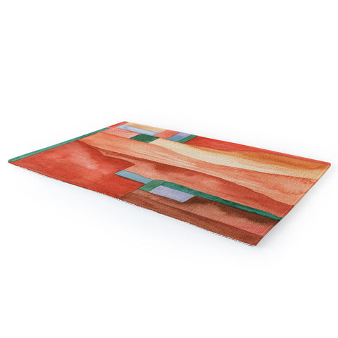 Carey Copeland Abstract Desert Landscape Area Rug