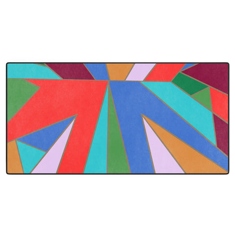 Carey Copeland Abstract Geometric Desk Mat
