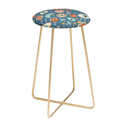 Carey Copeland Written in the Stars Milagros Counter Stool