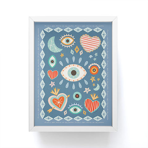 Carey Copeland Written in the Stars Milagros Framed Mini Art Print