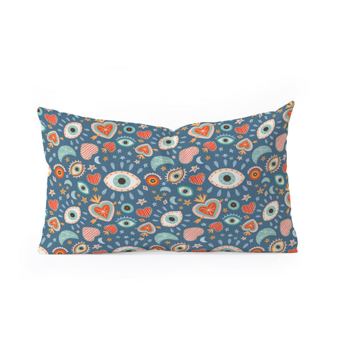 Carey Copeland Written in the Stars Milagros Oblong Throw Pillow