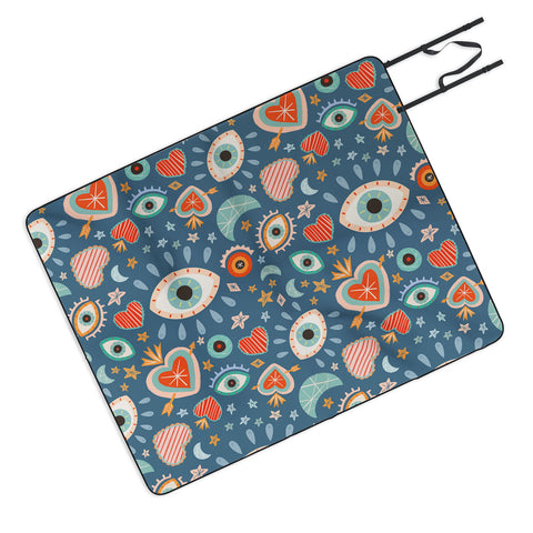 Carey Copeland Written in the Stars Milagros Picnic Blanket