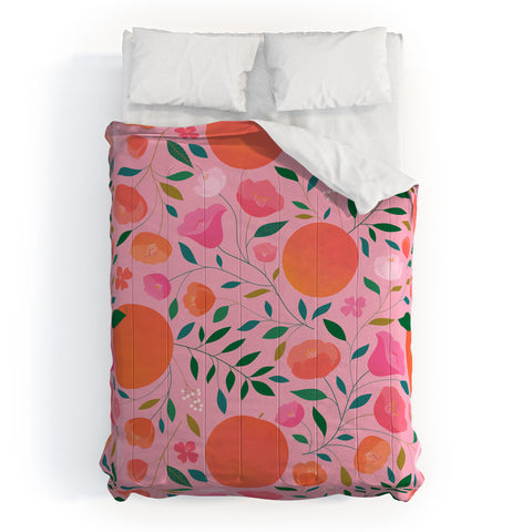 Carly Watts Apricots Comforter