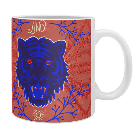 Caroline Okun Bengal Tiger Blue Coffee Mug
