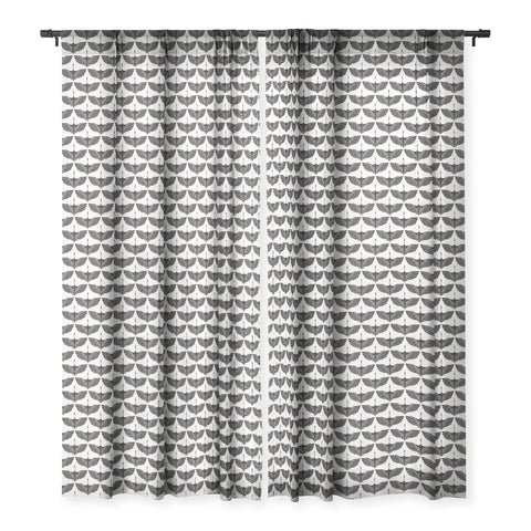 Caroline Okun Imperial Crane Sheer Window Curtain
