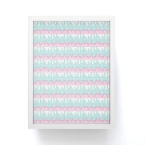 Caroline Okun Love Data Spring Framed Mini Art Print