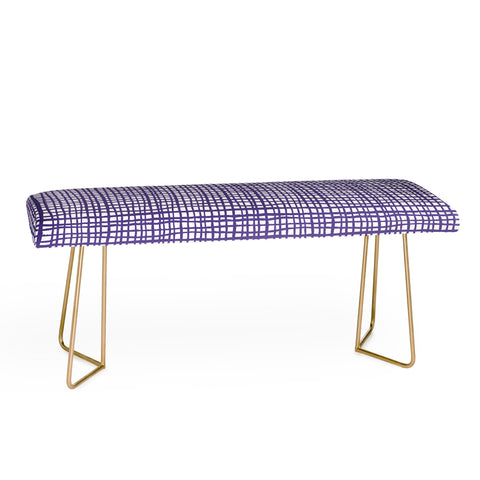 Caroline Okun Ultra Violet Weave Bench