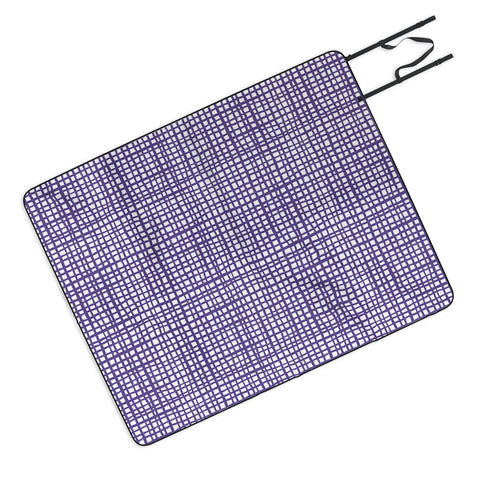 Caroline Okun Ultra Violet Weave Picnic Blanket