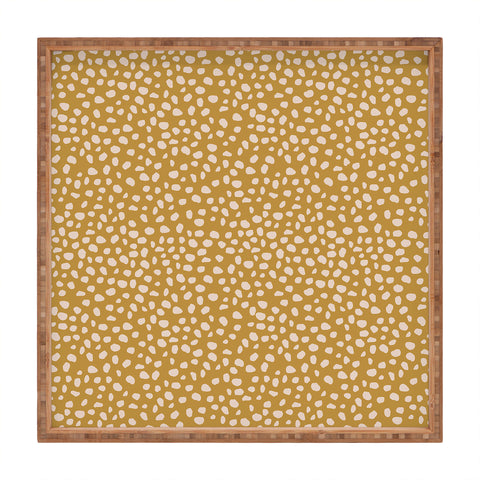 CASCINO LAB Jaguar Yellow Square Tray