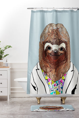 Casey Rogers 80 Shower Curtain And Mat