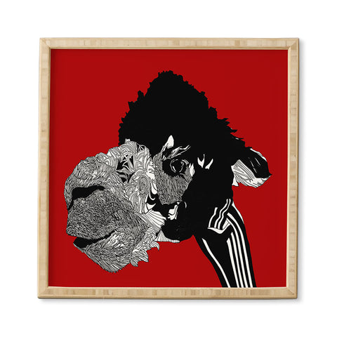 Casey Rogers Alpaca Framed Wall Art