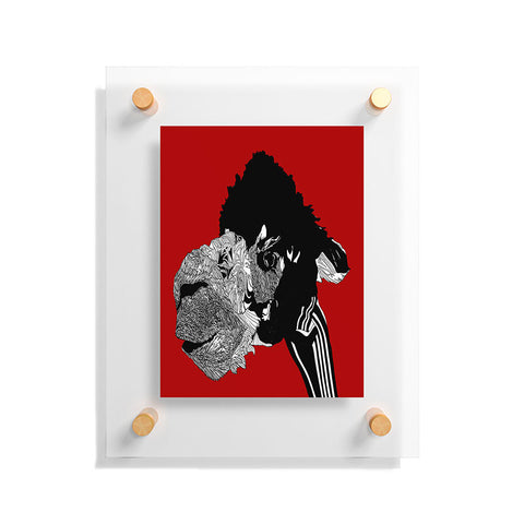 Casey Rogers Alpaca Floating Acrylic Print