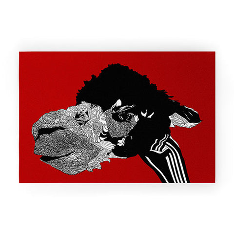 Casey Rogers Alpaca Welcome Mat