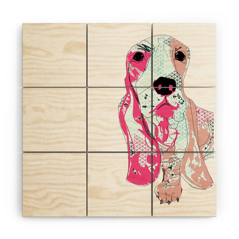 Casey Rogers Bassett Wood Wall Mural