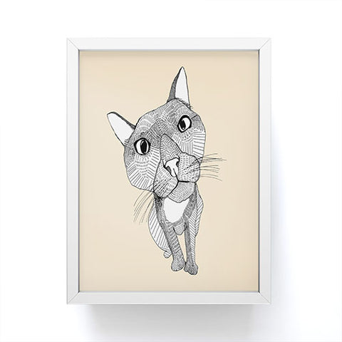 Casey Rogers Big Head Framed Mini Art Print