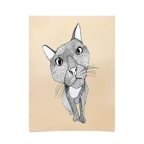 Casey Rogers Big Head Poster