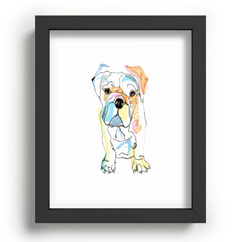 Casey Rogers Bulldog Color Recessed Framing Rectangle
