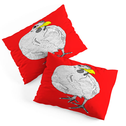 Casey Rogers Chicken Yellow Pillow Shams