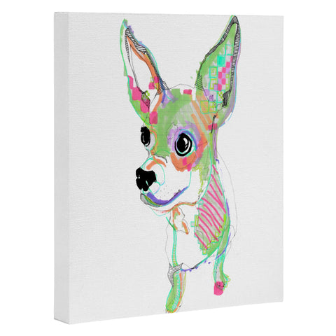 Casey Rogers Chihuahua Multi Art Canvas