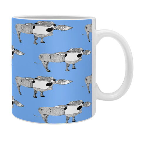 Casey Rogers Cow Repeat Coffee Mug