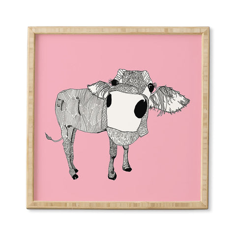 Casey Rogers Cowface Framed Wall Art